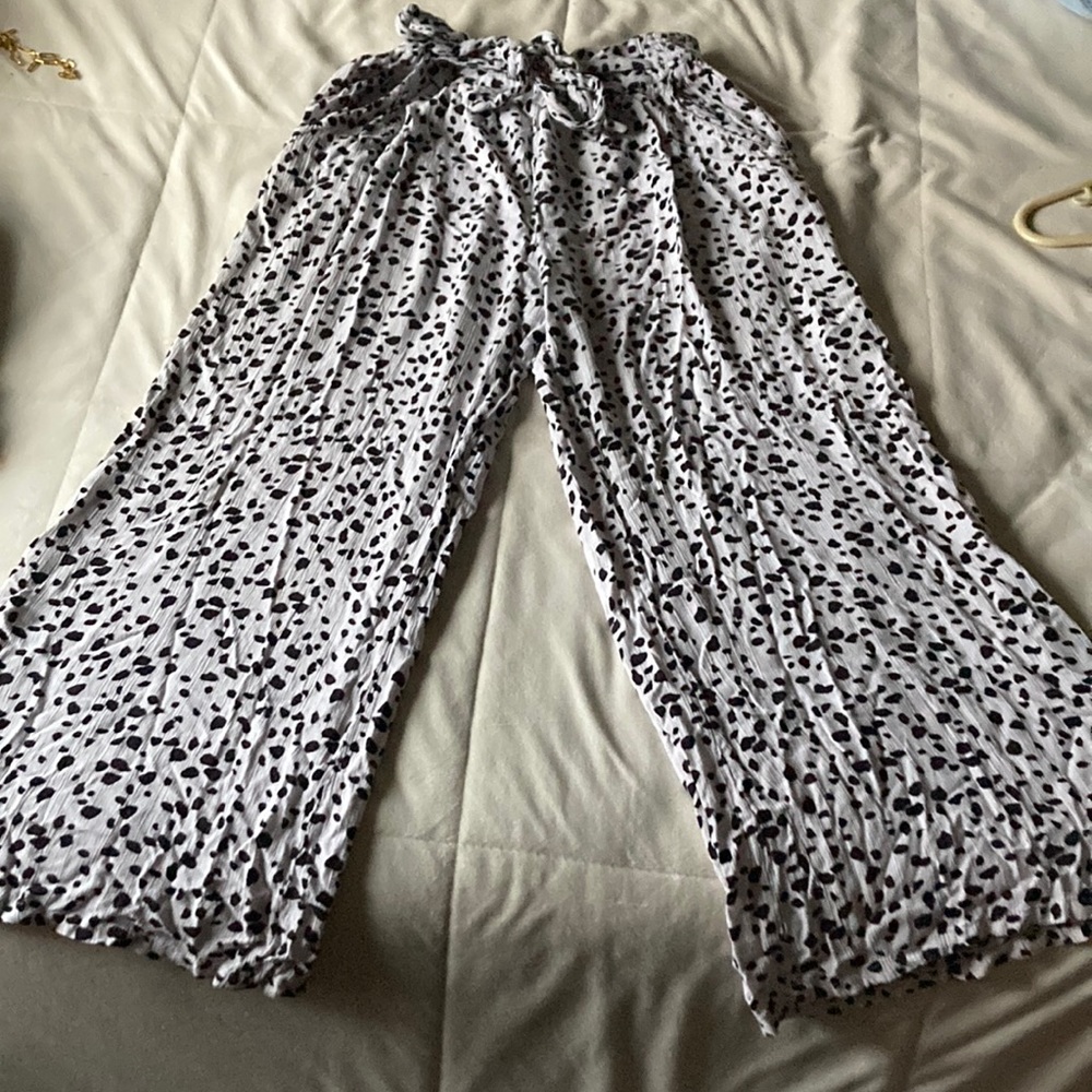 Cow Print Pants